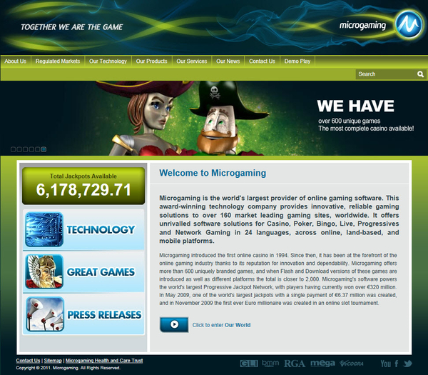 Microgaming Microgaming Online casinos software provider Microgaming