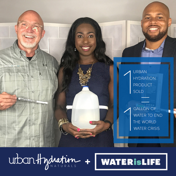 Urban Hydration Announces Partnership with WATERisLIFE