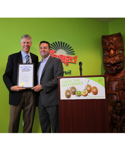 Zespri Hosted New Zealand Traditional Blessing to Celebrate Opening of North American Headquarters