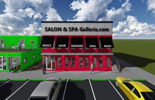 Salon & Spa Galleria Announces New Location in Shipping Container Retail Center