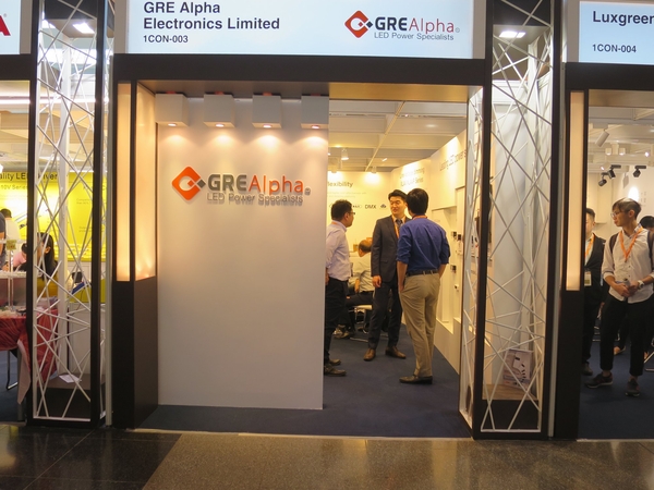 GRE Alpha Exhibits New Products at Hong Kong Lighting Fair