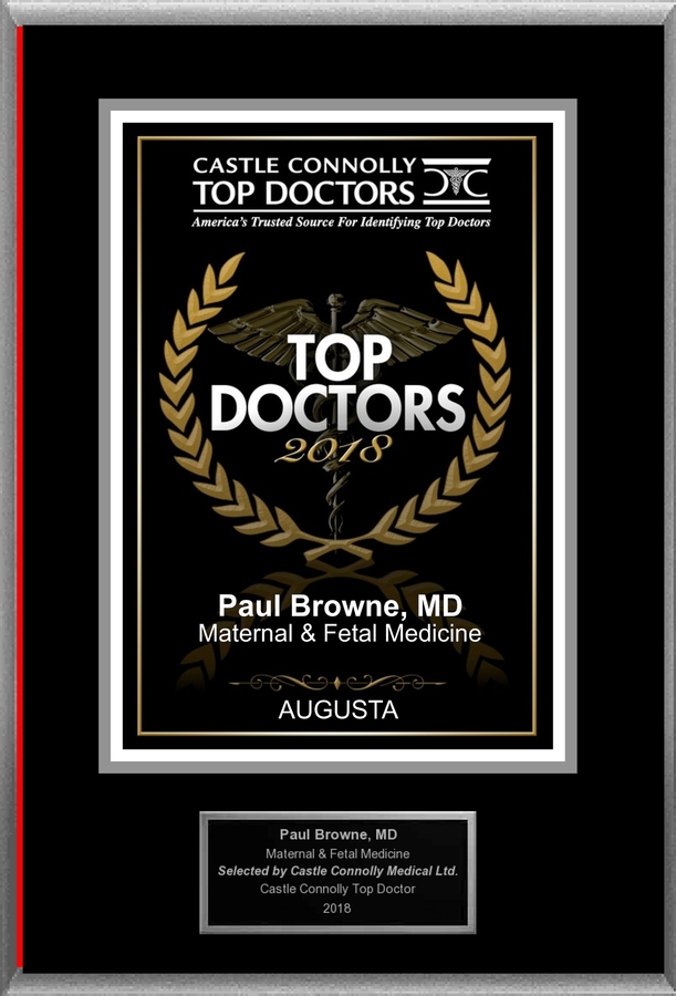 Dr. Paul C. Browne is Recognized Among Castle Connolly Top Doctors for AUGUSTA, GA Region in 2018