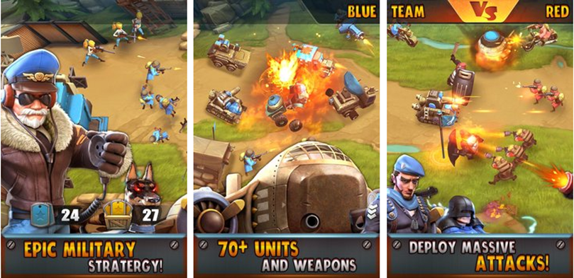 Explosive, Real-time Mobile Strategy Game Battle Boom Launches Globally Today