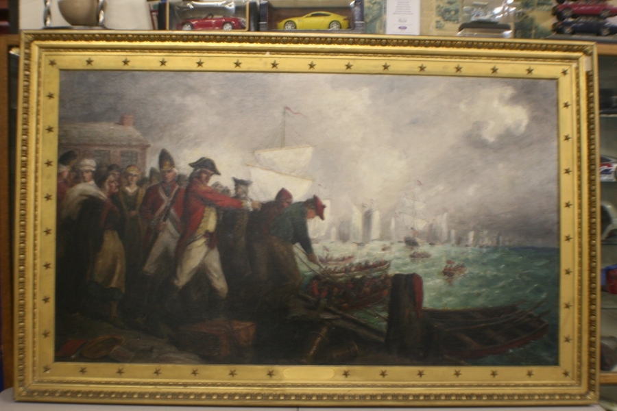 Fort Worth Museum Displays Two Patriotic Paintings by Great American Artist Darius Cobb