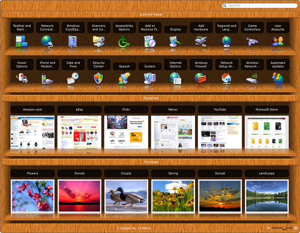3d desktop icon organizer