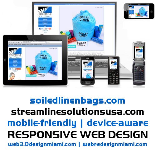 Responsive Web Design By Miami Web Developer Adds Broad Accessibility To High Visibility For Streamlinesolutionsusa Com