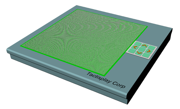 Full Page Braille Display Being Launched By Tactisplay Corp