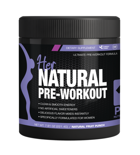 Pro Nutrition Labs Releases Her Natural PreWorkout Powder for Women