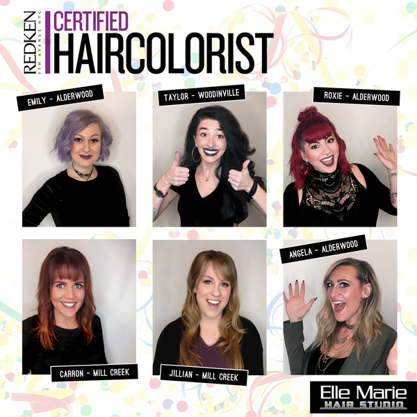Elle Marie Hair Studio Announces Six New Redken Certified Haircolorists