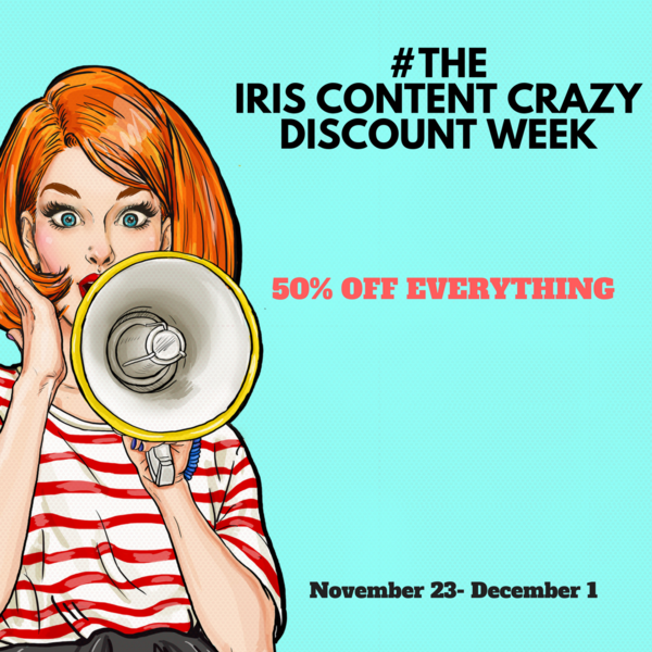 Iris Content Announces Crazy Discount Week