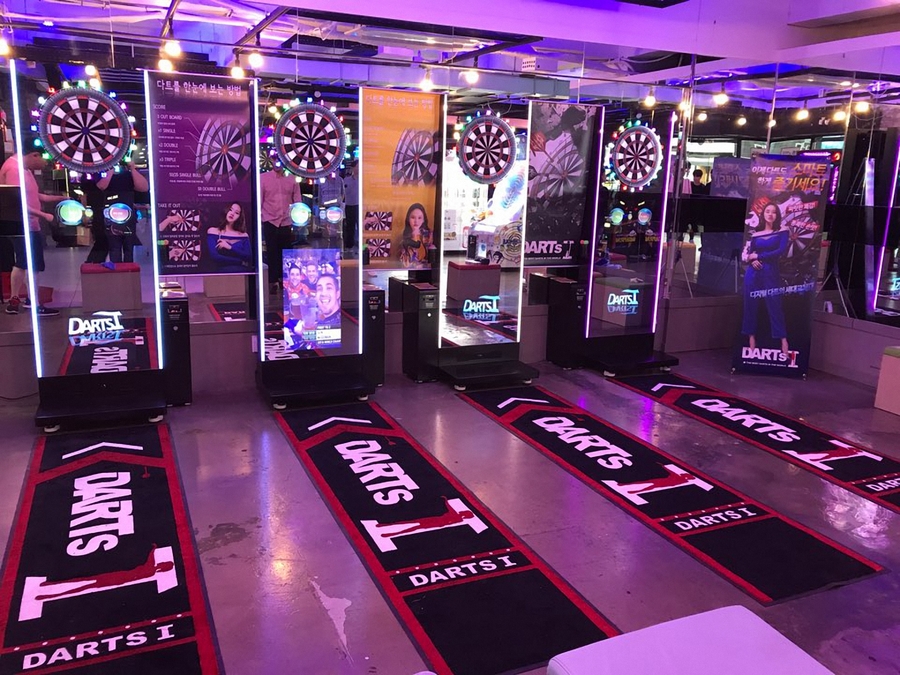 digital dart machine
