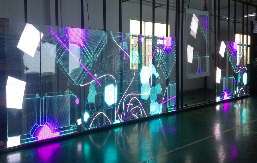 Transparent LED Display and LED Poster 