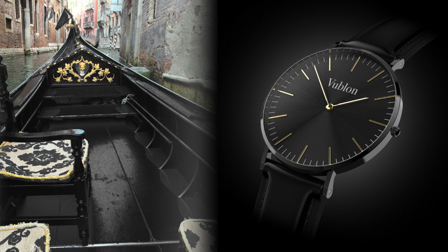 Watch Italian Design New Italian Design Watch Inspired by Venetian Gondolas