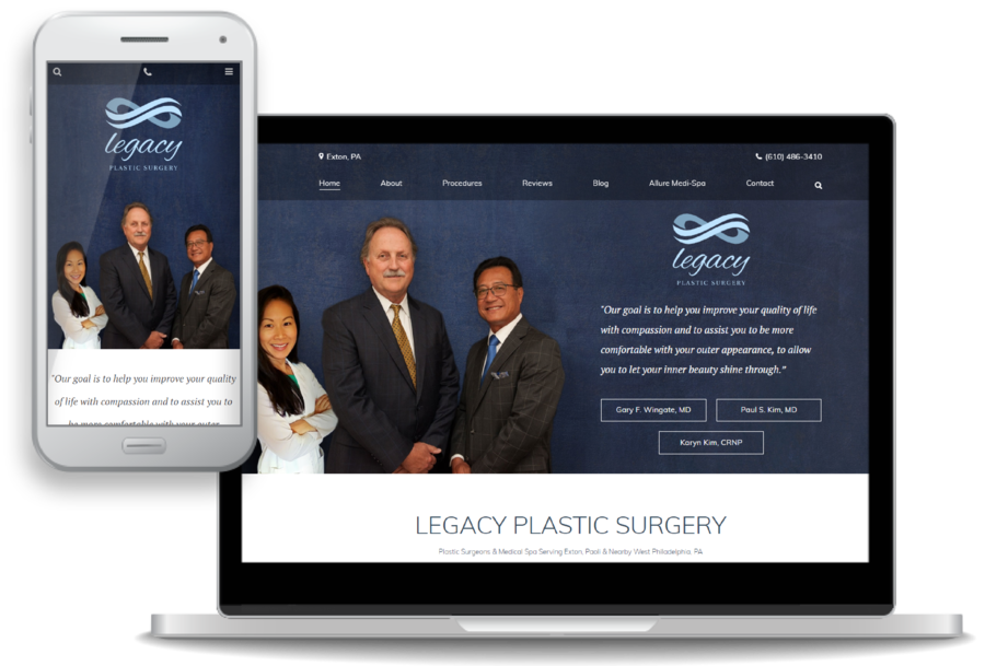 New Website for Legacy Plastic Surgery Goes Live