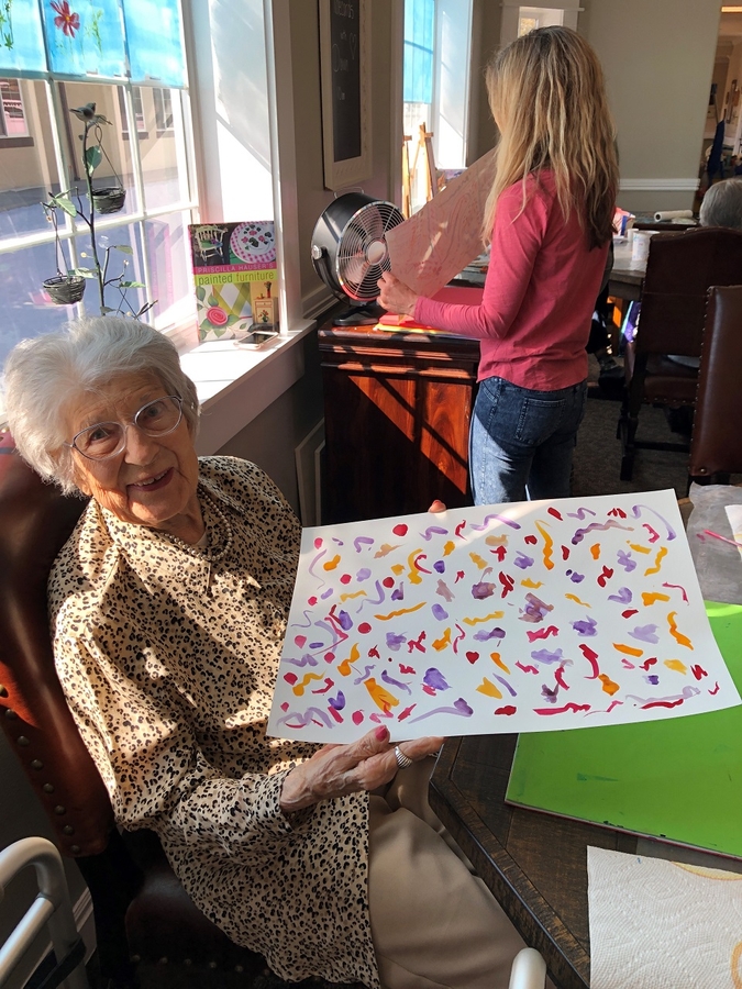 Manor on Marston Lake Builds New Engagement & Art Activity Area