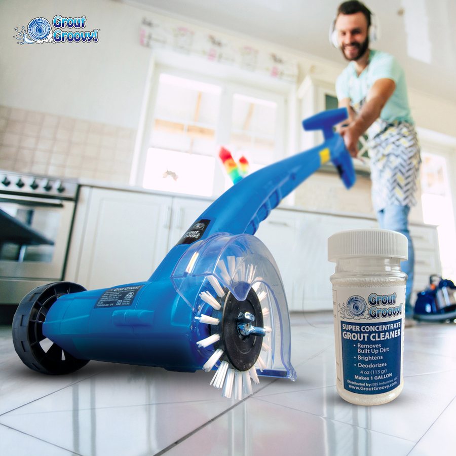 Grout Groovy – Electric Grout Cleaning Machine