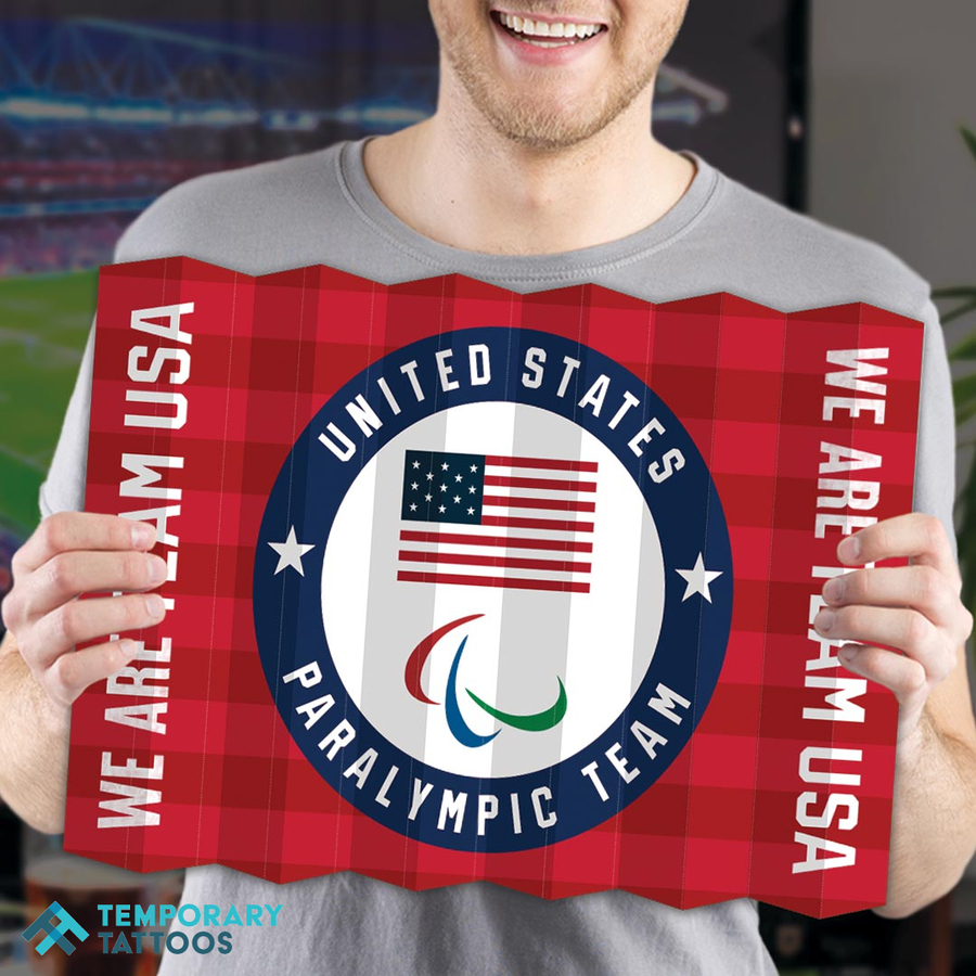 Temporary Tattoos and Team USA Launch Cheer Collection To Help