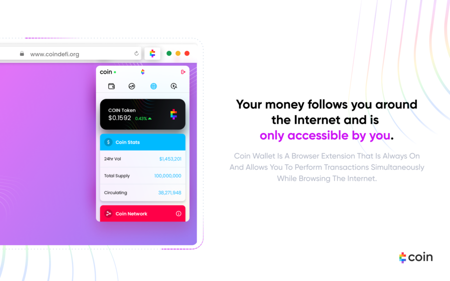 Coin Launches the Coin Wallet — A Browser Extension with an Integrated