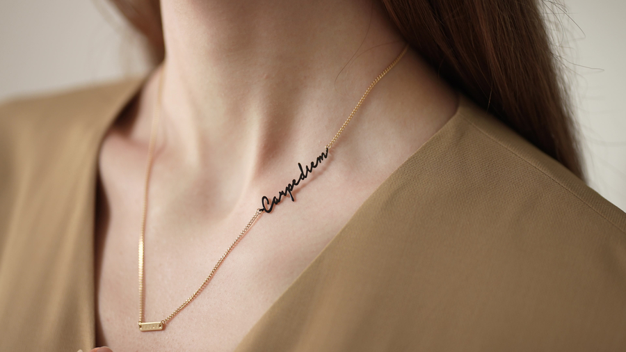 Wearable Tattoos, Customizable Lettering Tattoo Jewelry 'éclat tattoo