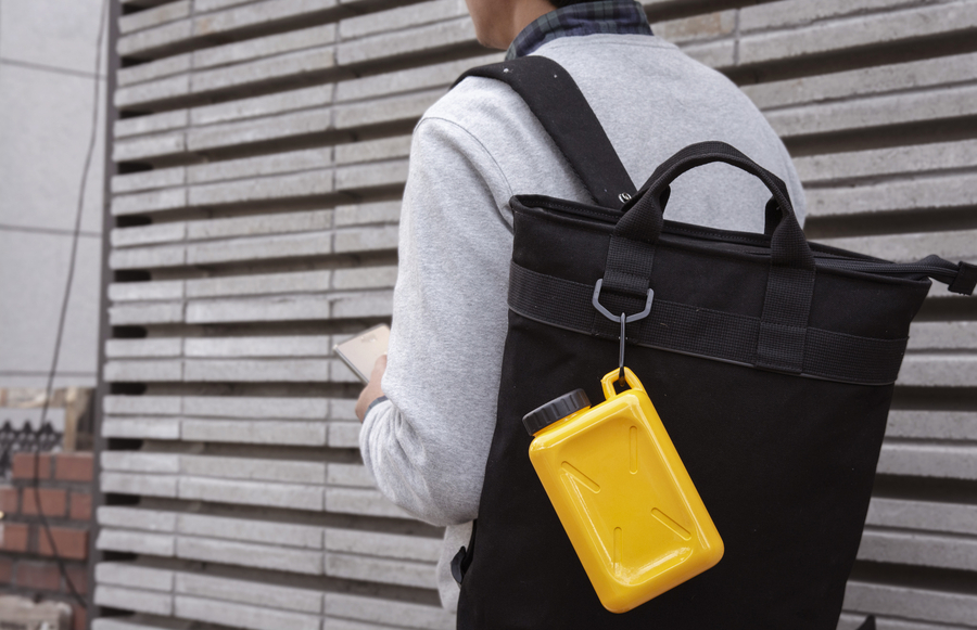 'Jerrycan Water Bottle' Kickstarter Launch On November