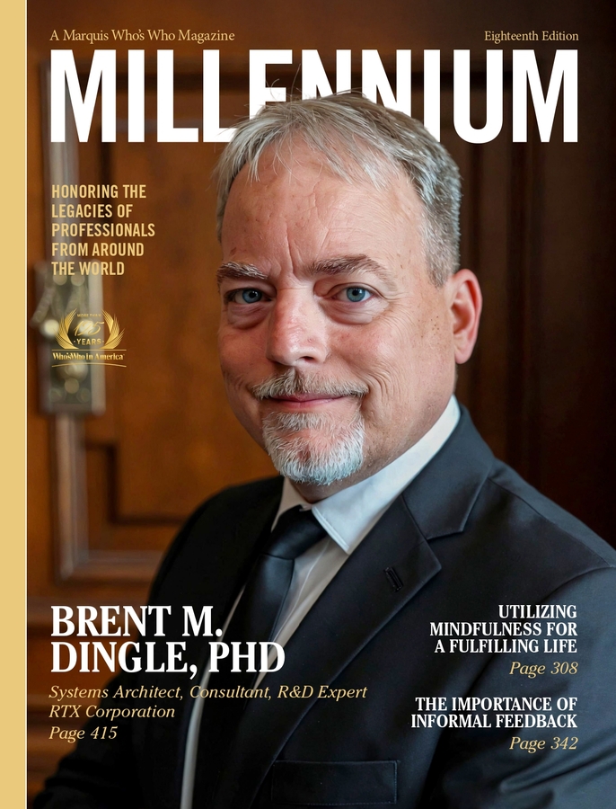 Brent M. Dingle, PhD, Featured in Marquis Who's Who Millennium Magazine