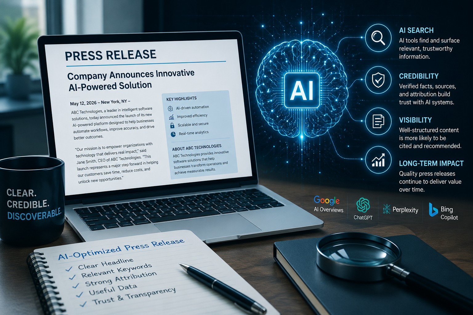 Why AI Search Rewards Clear Press Releases