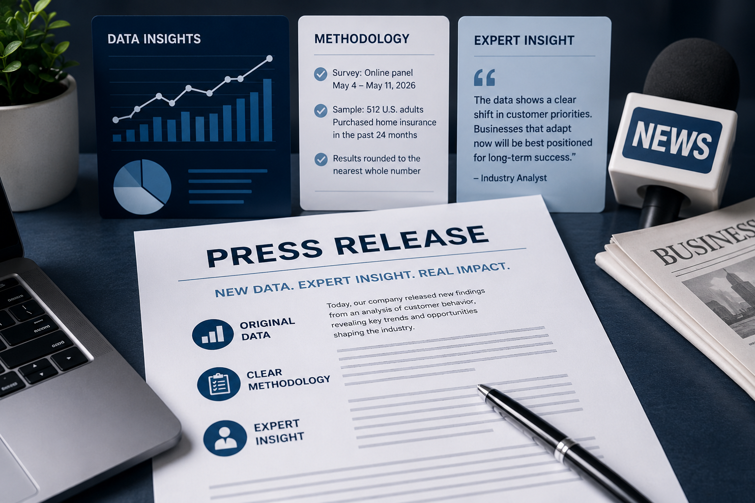 How to Make a Press Release Worth Citing: Original Data, Methodology, and Expert Insight