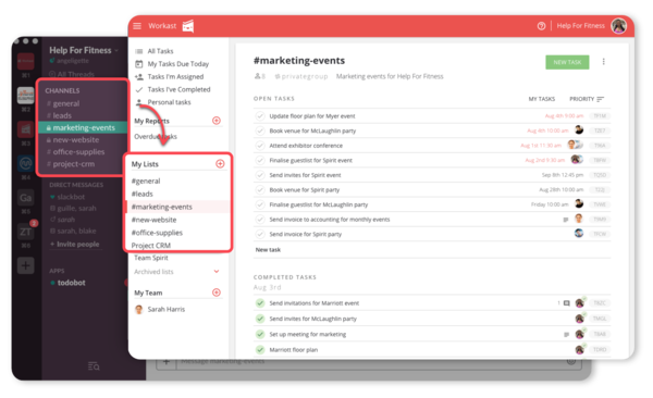 Workast Launches “Slack-first” Collaborative Task Management Tools to Take on Asana and Trello