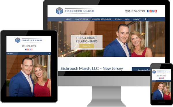 Law Firm of Eisbrouch Marsh, LLC Debuts New Website for Clients in New Jersey, New York