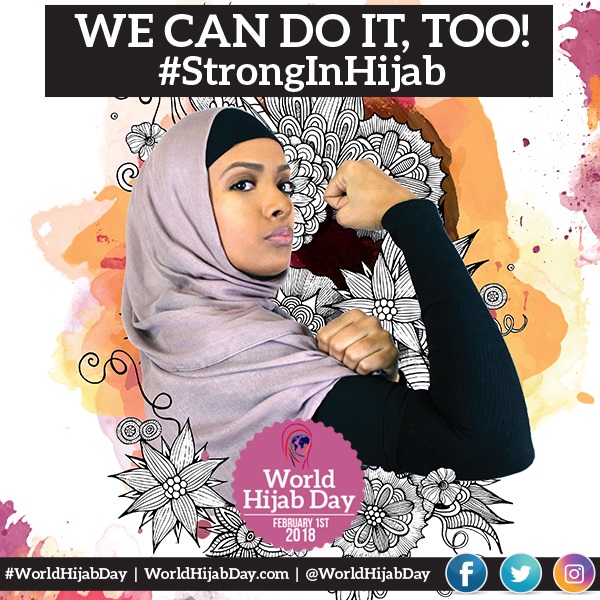 Non-Muslim Women Are to Wear Hijab (Headscarf) to Fight Islamophobia on World Hijab Day