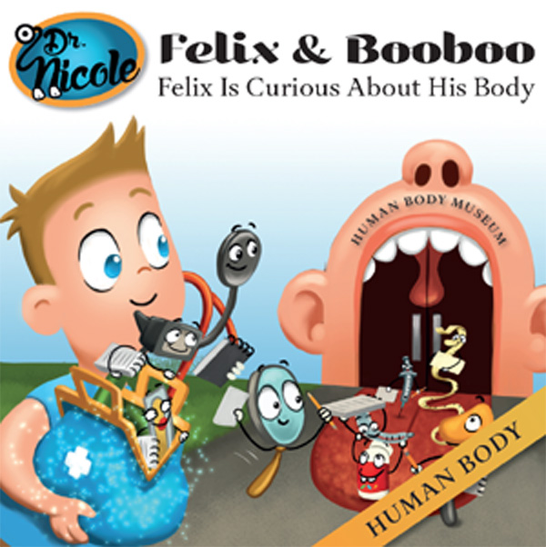 Award Winning Children’s Book Author Dr Nicole Announces Latest Book In Felix And Booboo Series, ‘Felix Is Curious About His Body’