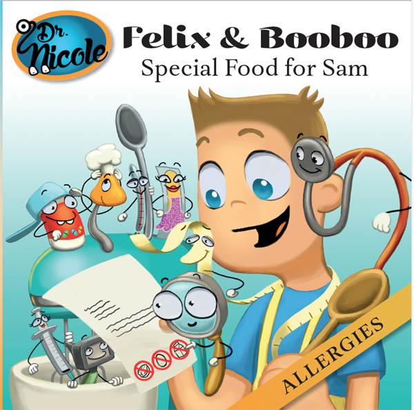Multiple Award Winning Author Dr Nicole Announces No Charge Download Of Children’s Book, ‘Special Food For Sam’, Book Dealing With Childhood Allergies