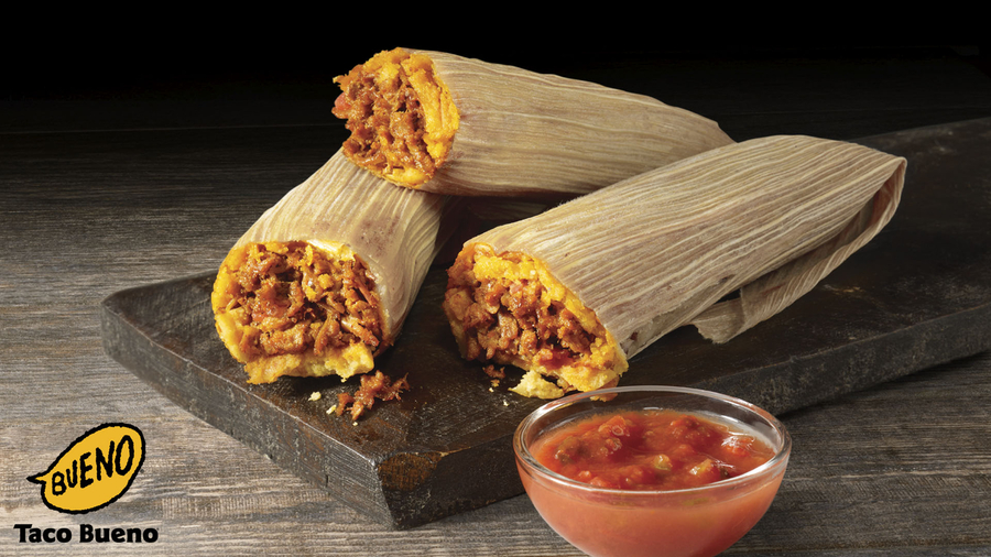 Tamales and Other Tex-Mex Favorites are Back at Taco Bueno for Holiday Season