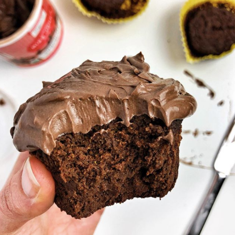 Chino Valley Ranchers Eggs Featured in Chocolate Cupcake Recipe by Beachside Kitchen
