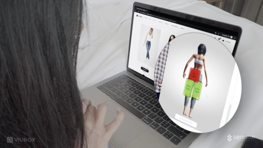 Breakthrough Solution for Clothing on E-Commerce Sites & in Stores. ViuBox Allows Users to Virtually Try on Apparels