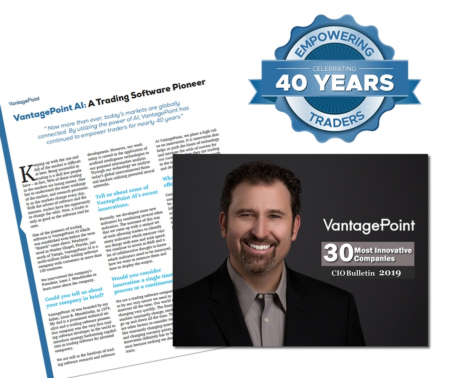 Vantagepoint AI Named Top 30 Most Innovative Companies