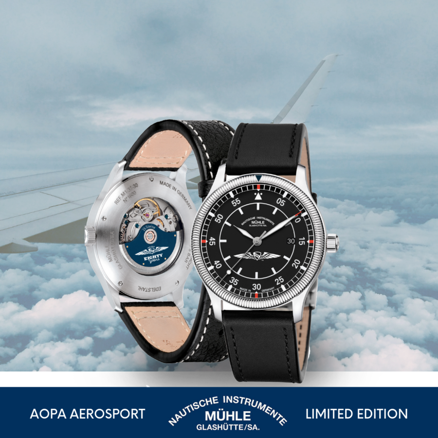 Largest Aircraft Association & Mühle-Glashütte Create Unique Pilot Watch