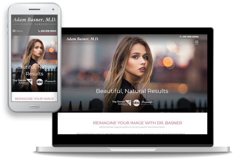Dr. Adam Basner Launches Redesigned Website for The Plastic Surgery Center of Maryland