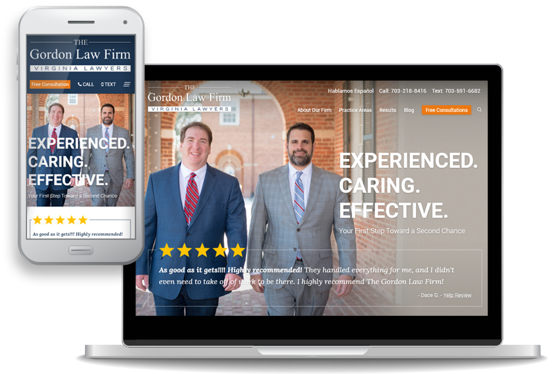 The Gordon Law Firm Launches New Website for Clients in throughout Northern Virginia Who Need Legal Assistance