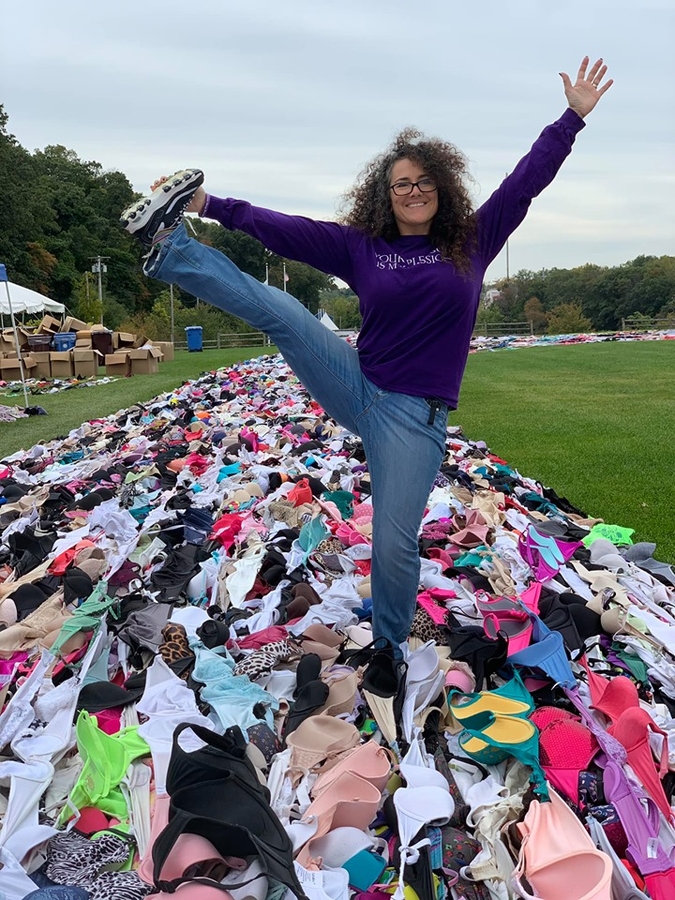 The Athena’s Cup BREAKS WORLD RECORD! Campaign Led By Athena’s Home Novelties Broke the Bra-Chain World Record with Donated Bras and Claimed A Guinness World Records® Title with 196,564 Bras