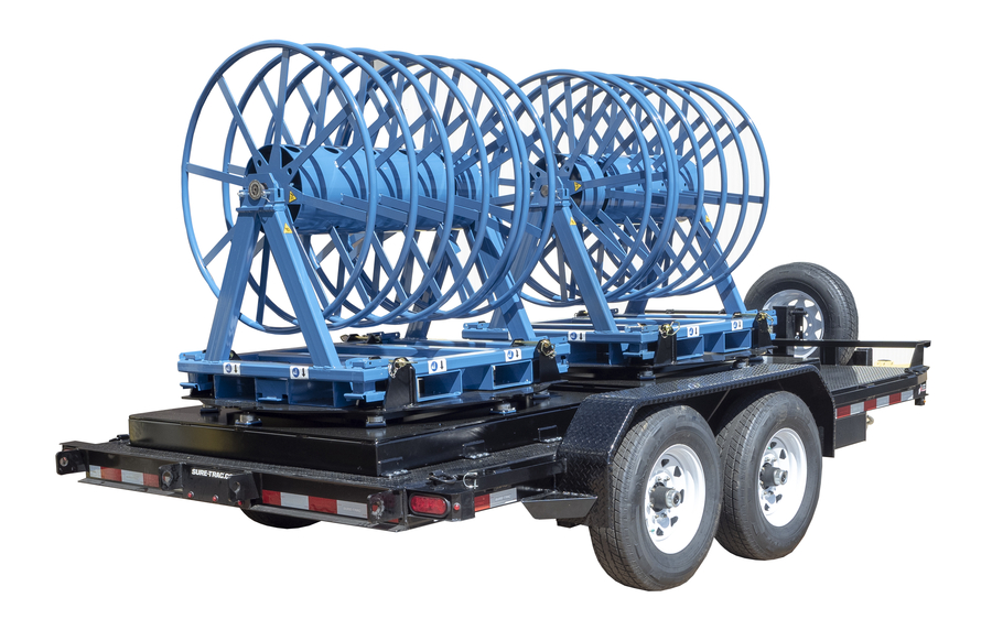 BHS, Inc. Releases Parallel Reel Payout Trailer for Bulk Cable Pulls