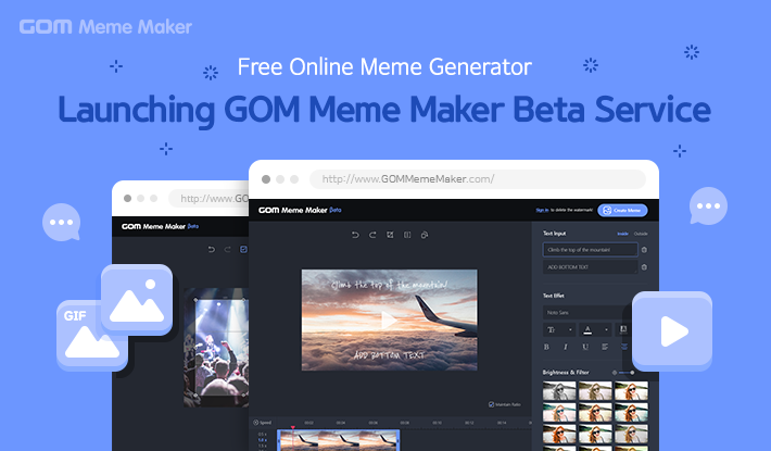 GOM & Company Launches GOM Meme Maker