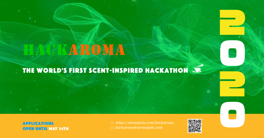 Applications Officially Open for Hackaroma 2020, the World’s First ‘Digital Scent’ Hackathon