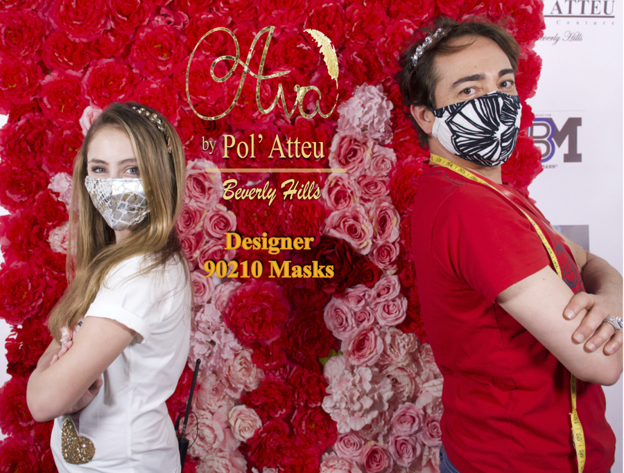 Disney Channel Actress Ava Kolker Partners With Celebrity Designer Pol Atteu For Exclusive Face Mask Collection To Support Hospital Workers