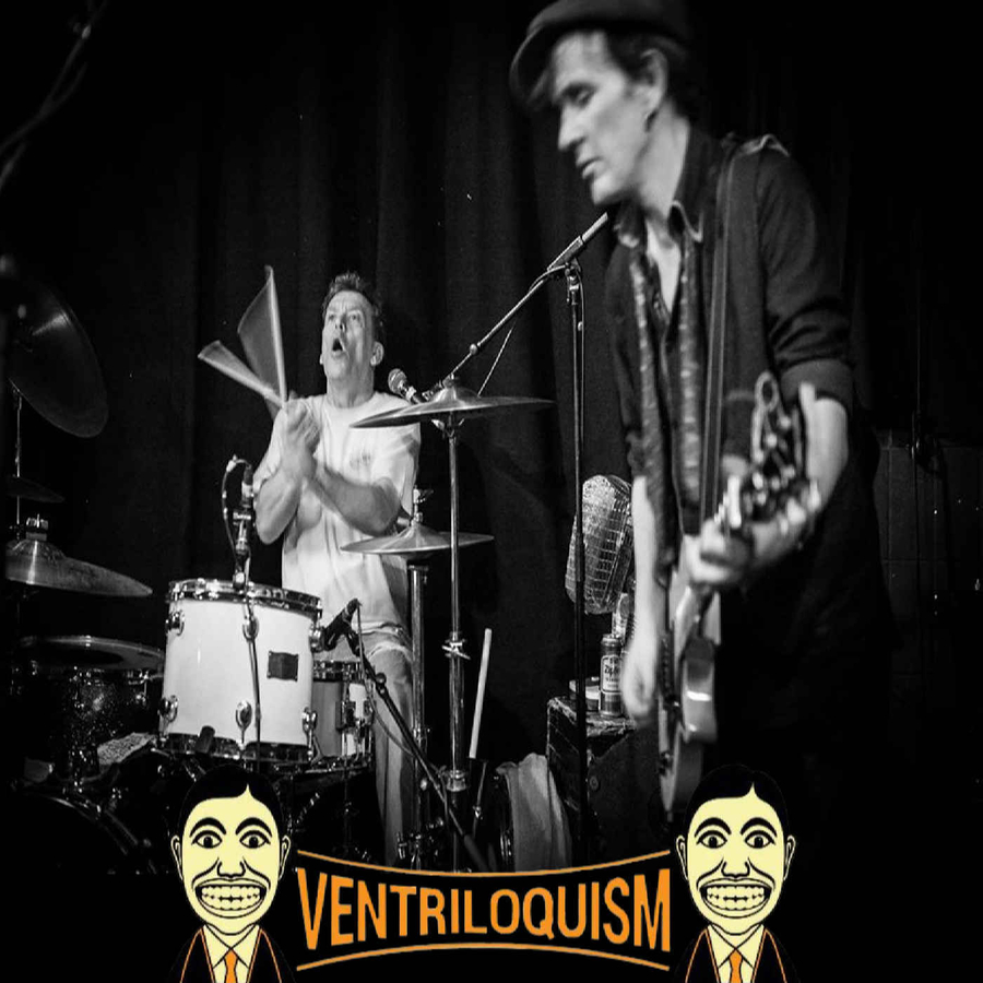 “Man Made a Monkey”, Download Single by English Retro Rock Band, VENTRILOQUISM, Has Just Been Released. Ventriloquism Features Lead Guitarist/Vocalist Darrell Bath and Drummer Eddie Edwards