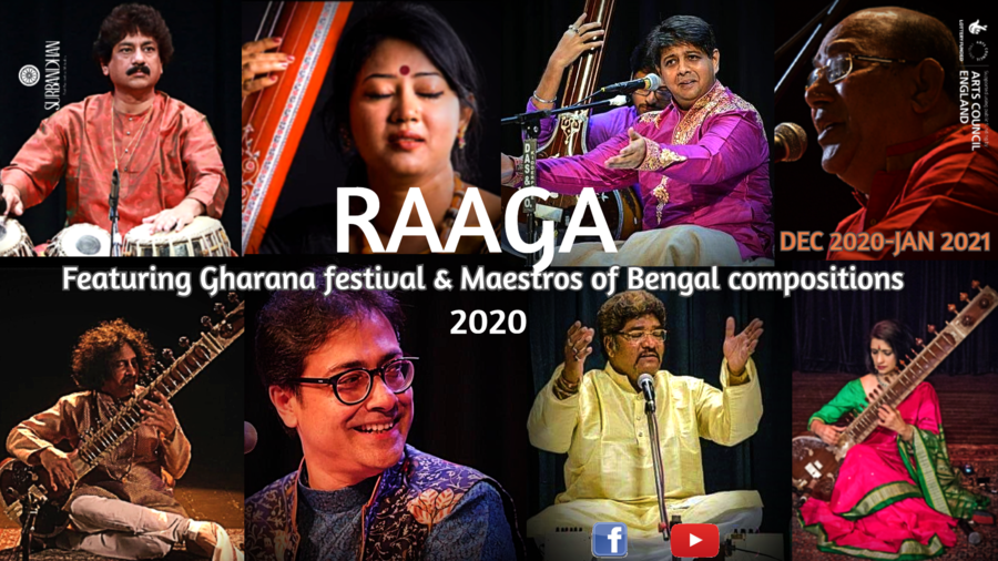 Arts Council Supported, Two-Month Long Gharana Festival starts on 5th Dec 2020 where International World Class Artists come Together to Celebrate Rich History of Indian Classical Music