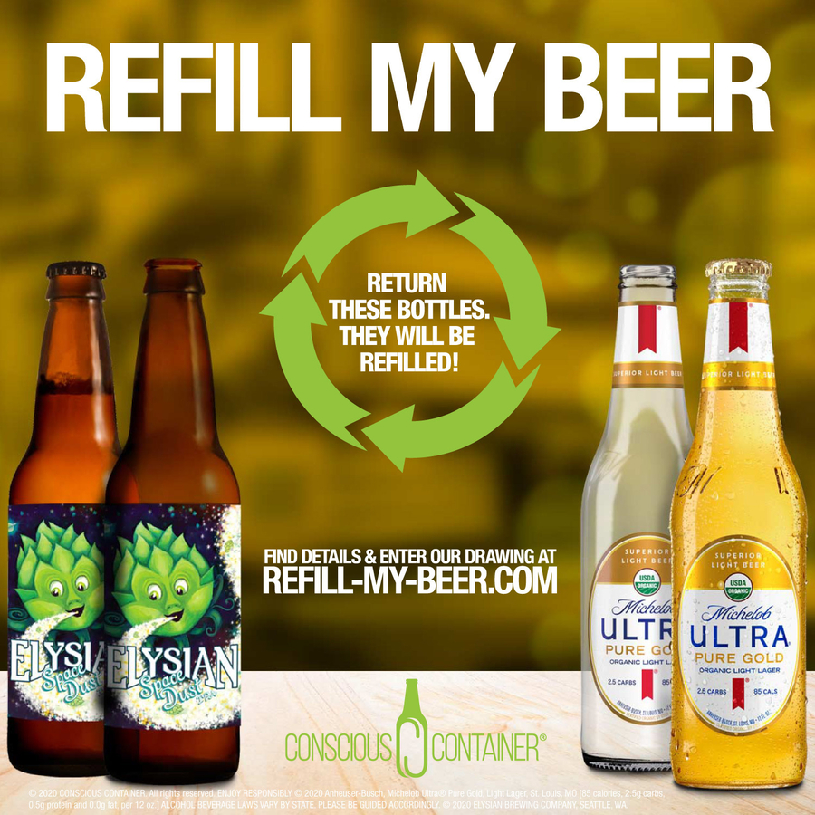 Conscious Container Start-up and Anheuser-Busch Invite The North Bay To “Refill My Beer”