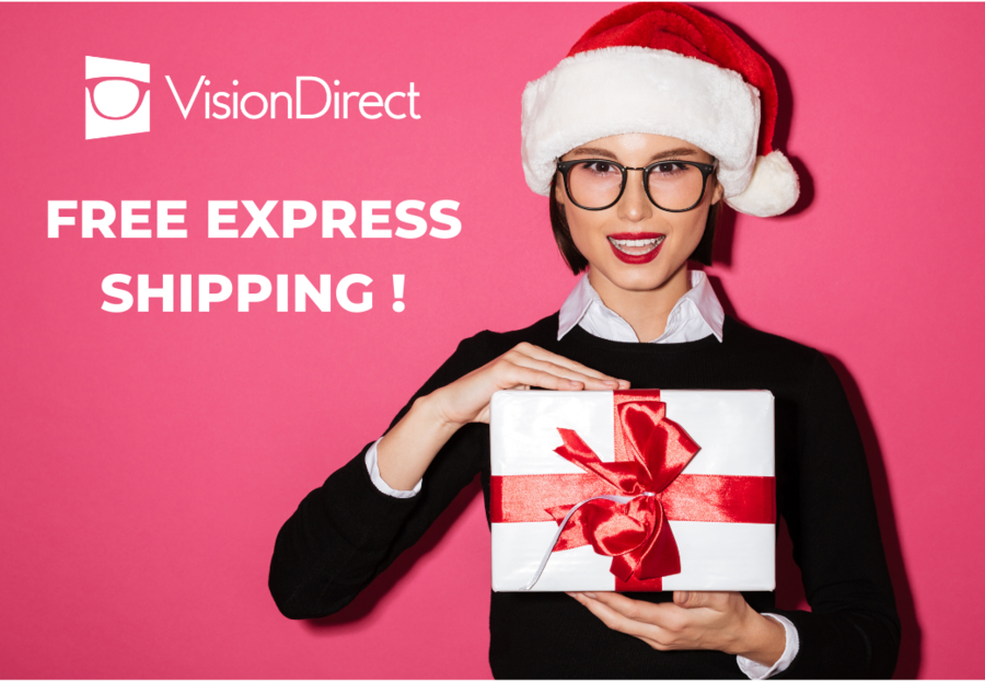 Vision Direct Announces Free Express Shipping Day to Get Your Gifts in Time for Gifting