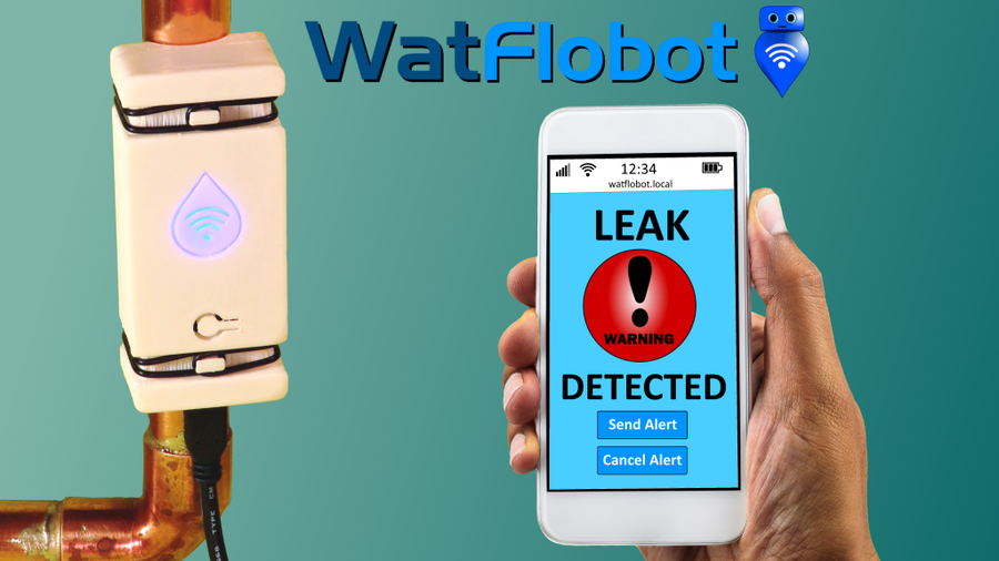 Laurel Creek Systems Announces Low-Cost Home Water Leak Detector