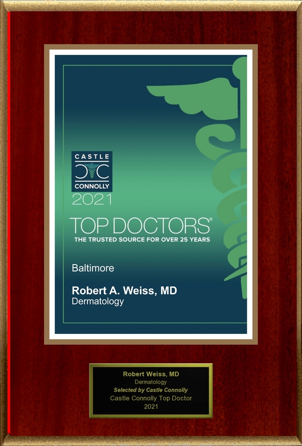 Dr. Robert A. Weiss, Dermatology, is named one of America’s Top Doctors®
